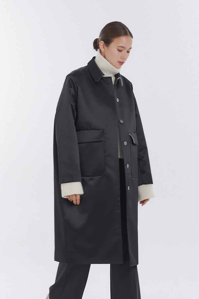 PONYサテンロングコート