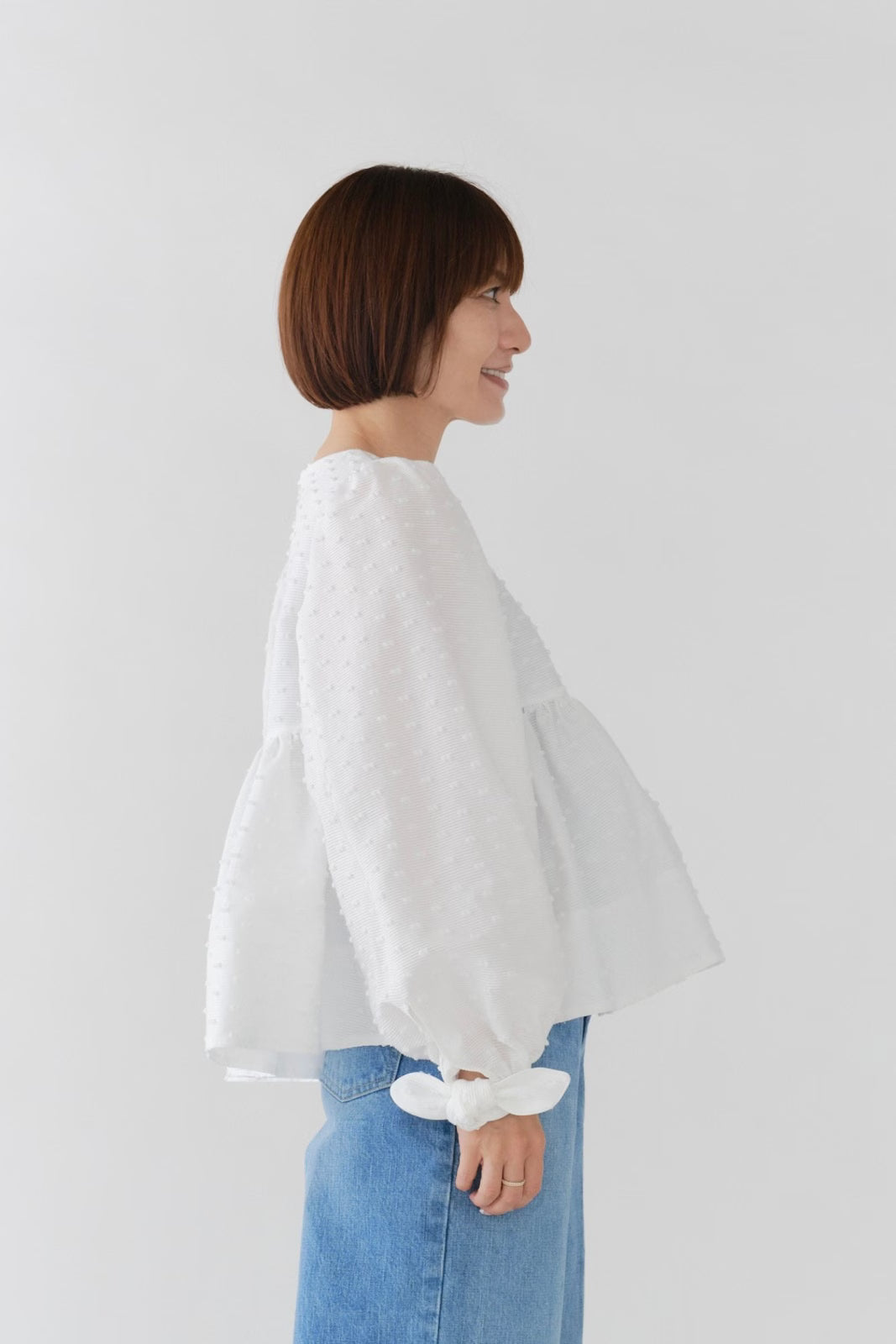 スノージャガードギャザーブラウス | yori – yori shirocon スノージャガードギャザーブラウス | yori – yori shirocon
