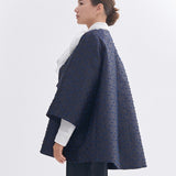 リボンジャガードテントコート