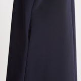 ラウンドカラードレスワンピース