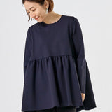 ぬくぬくギャザーブラウス