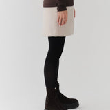 ポケットウールミニスカート