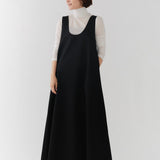 チャンキーサテンドレス