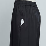 ウィンターサテンワイドパンツ