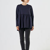 ぬくぬくギャザーブラウス