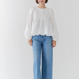 スノージャガードギャザーブラウス