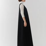 チャンキーサテンドレス