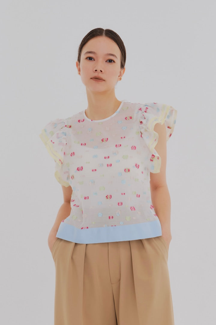 新品未使用♡shiroconシアーボーダーフレアキャミ 34♡yori ヨリ Tops / shirocon – yori shirocon