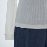 カシミヤシルクシアーテレコロンTee