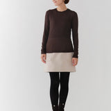 ポケットウールミニスカート