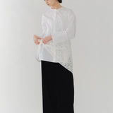 ループスカーフブラウス