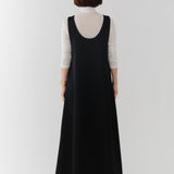 チャンキーサテンドレス