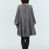 ランダムティアードショートドレス