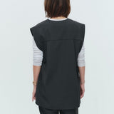 ハンサムVネックリボンジレ