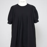 Aラインパフスリーブニット