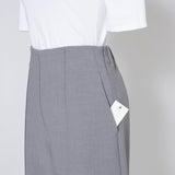 ハイウエストバギーパンツ