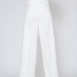 Janeワイドホワイトデニム