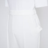 ダブルクロスピンタックパンツ＋