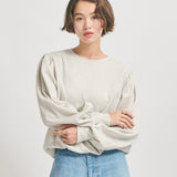9/24pm12:00～発売 ラメ裏毛トップス
