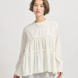 9/24pm12:00～発売 ミニフリルティアードトップス