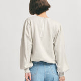 9/24pm12:00～発売 ラメ裏毛トップス