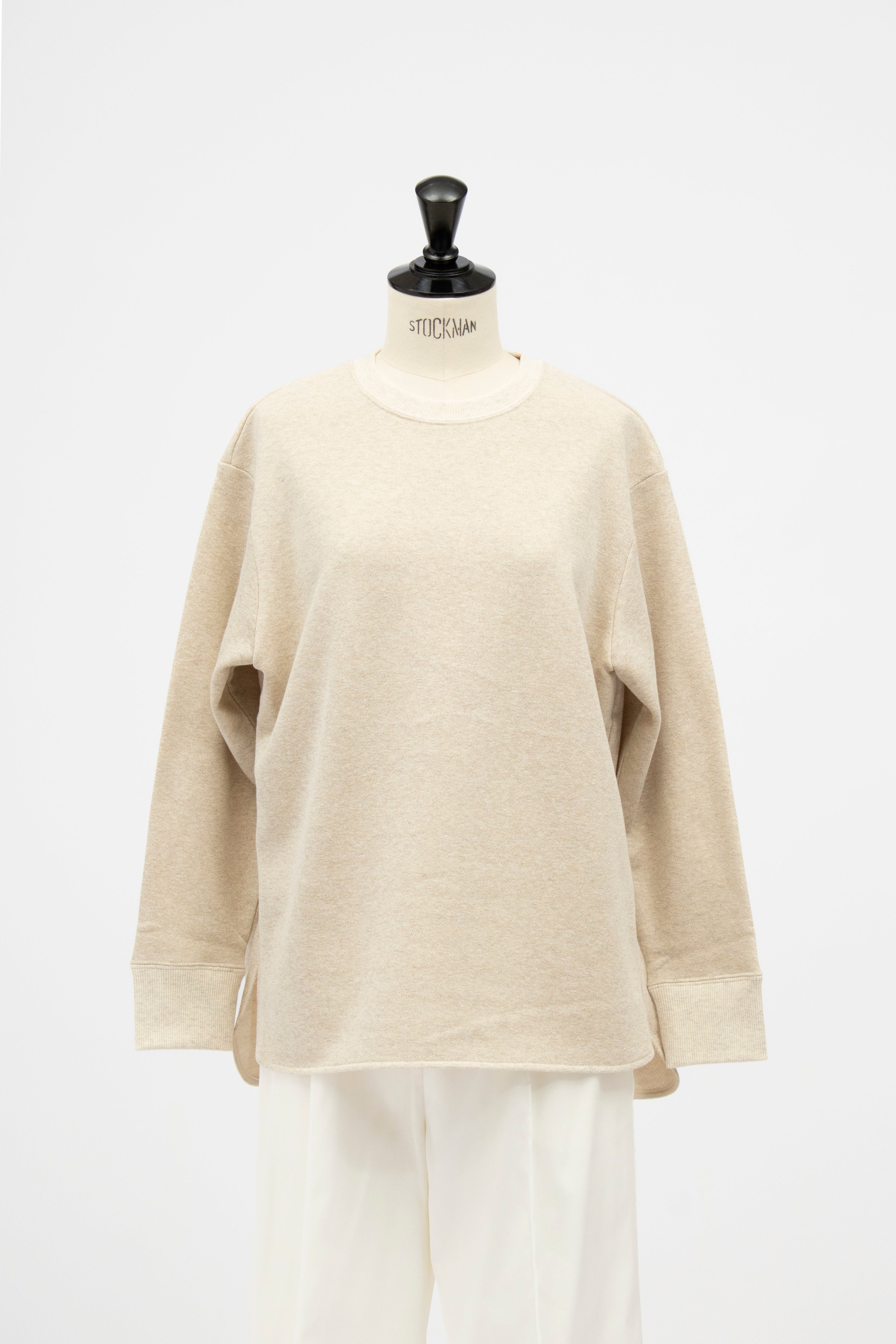 ベーシック裏毛ヘムラウンドTee