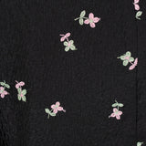 フクレ刺繍シンプルブラウス