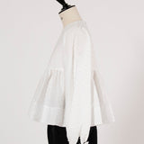 スノージャガードギャザーブラウス