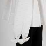 スノージャガードギャザーブラウス