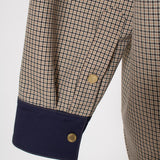 リバーシブルチェックシャツジャケット