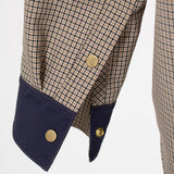 リバーシブルチェックシャツジャケット