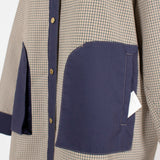 リバーシブルチェックシャツジャケット