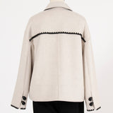 ハマグリウールショートコート