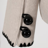 ハマグリウールショートコート