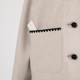 ハマグリウールショートコート