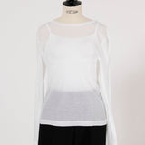 コットンシアーロンTee