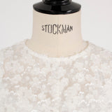 レースジャガードブラウス