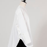 ループスカーフブラウス