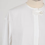 ループスカーフブラウス