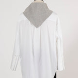 ループスカーフブラウス