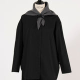 ループスカーフブラウス