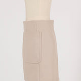 ポケットウールミニスカート