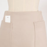 ポケットウールミニスカート