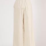 コットンベルベットワイドパンツ