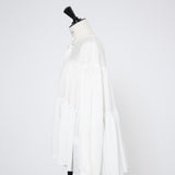 ウェイビーシアーティアードブラウス