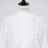 ラッフルギャザーブラウス