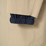 フーデッドシングルロングコート