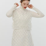 バックオープンタートルカットソー