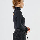 バックオープンタートルカットソー