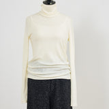 バックオープンタートルカットソー